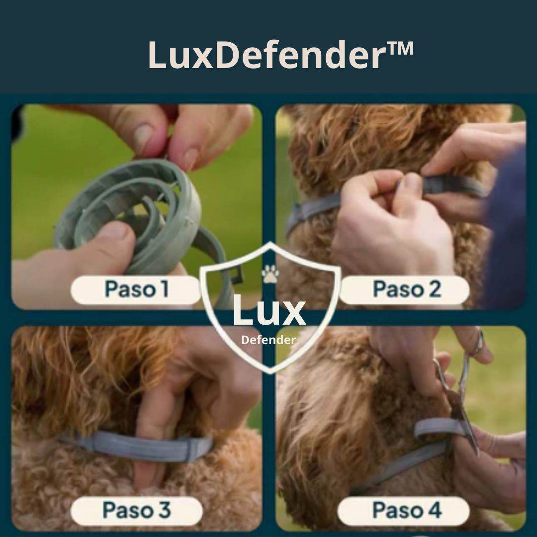 LUX DEFENDER™ | EL ÚNICO COLLAR QUE ELIMINA PARÁSITOS